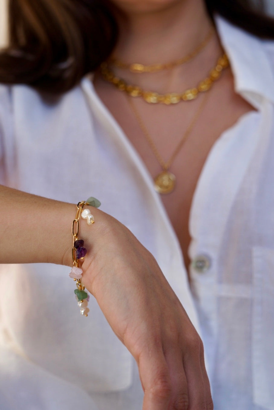 Peony bracelet