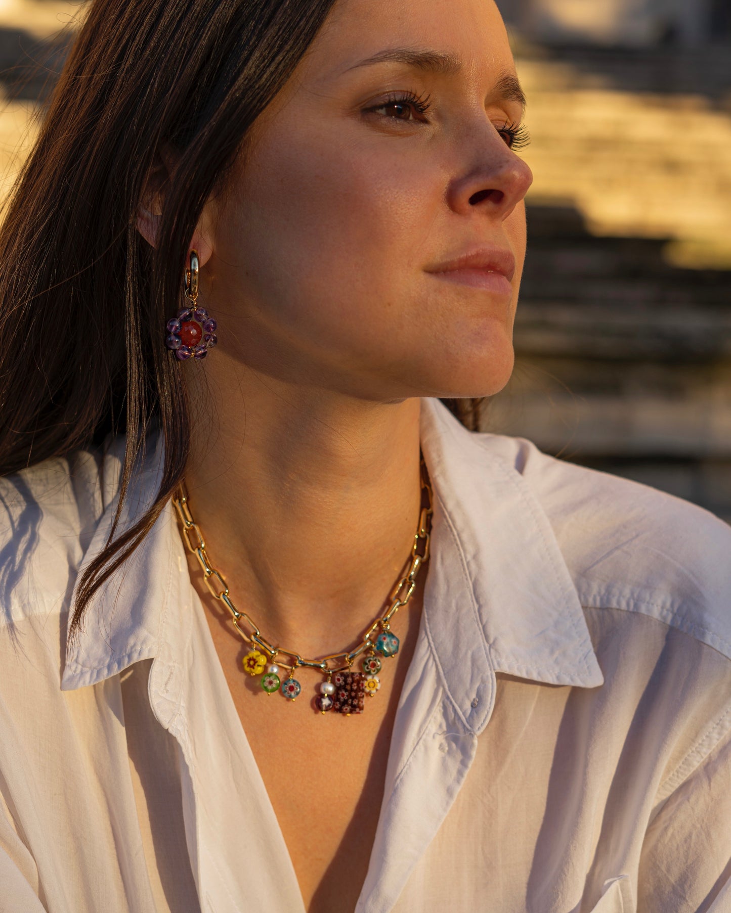 Flower power earrings