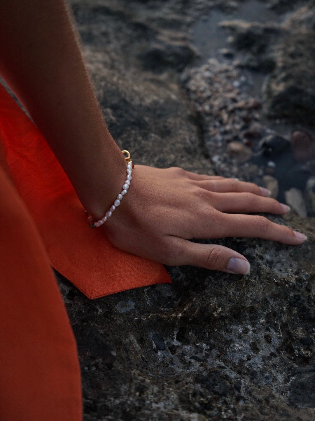 Papaya bracelet