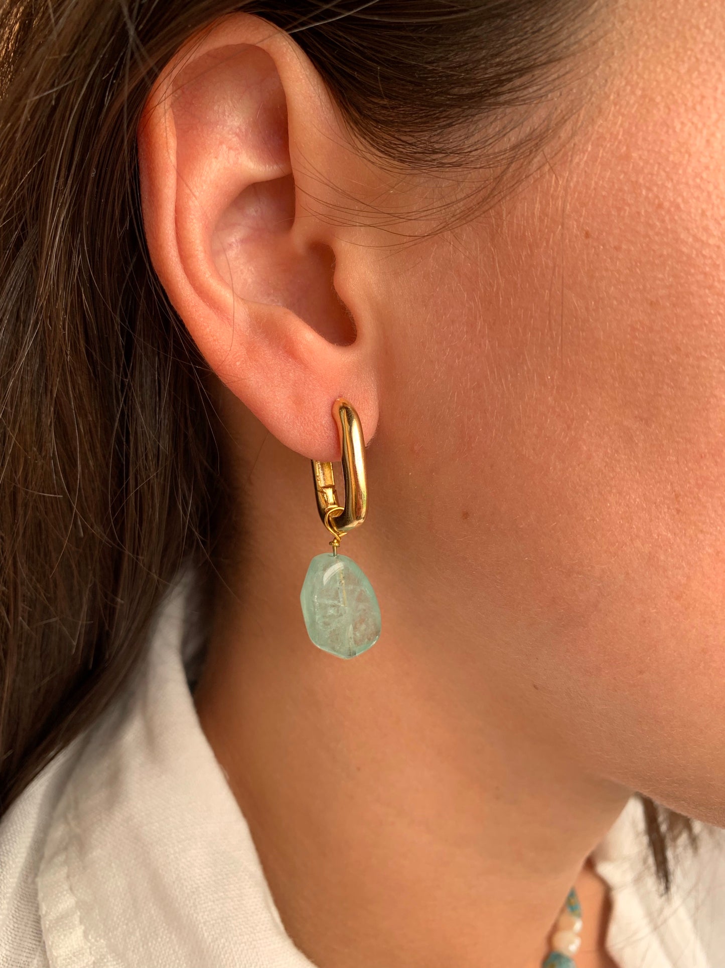 Blue lagoon earrings