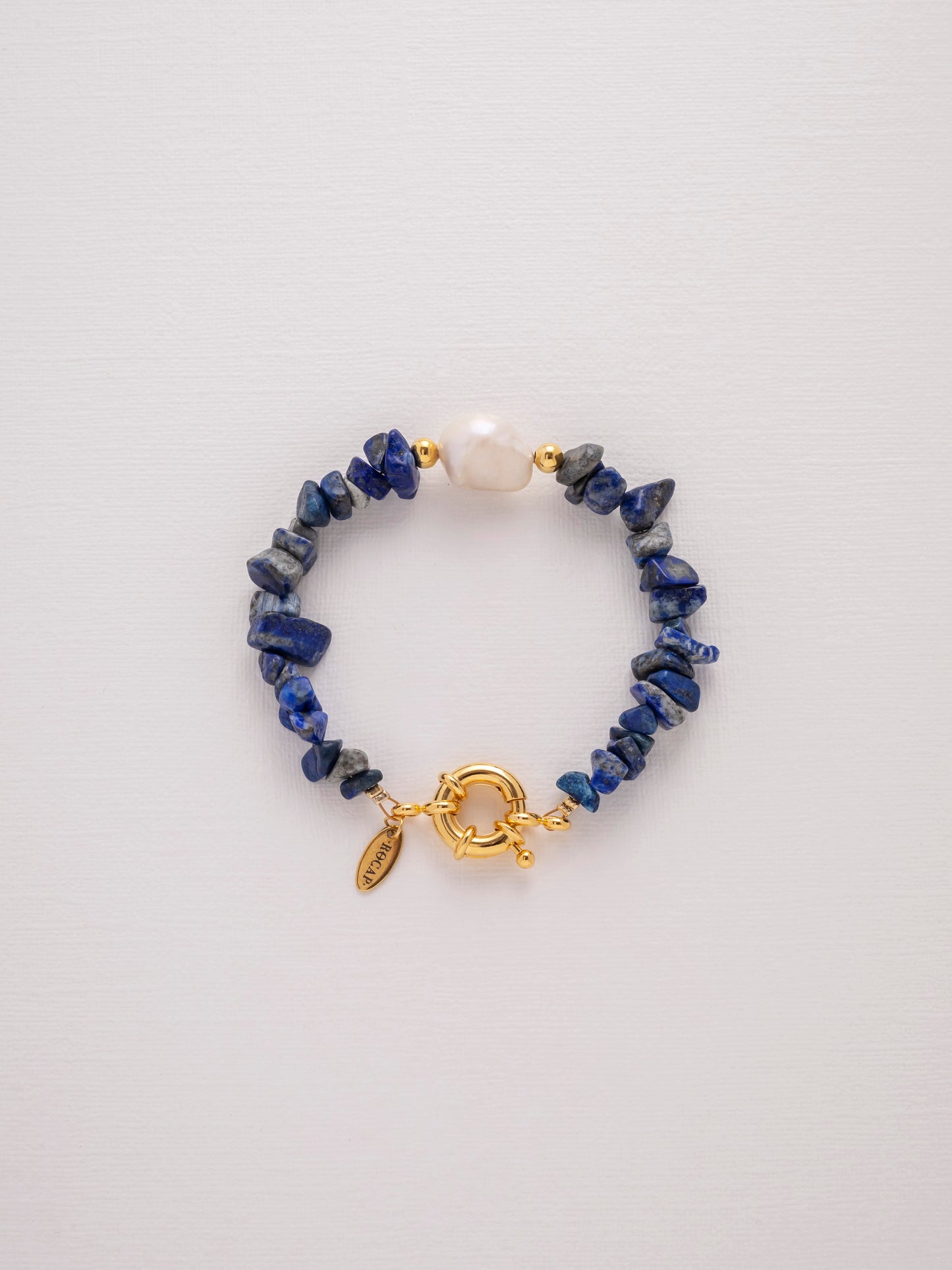 Lapis Pearl bracelet